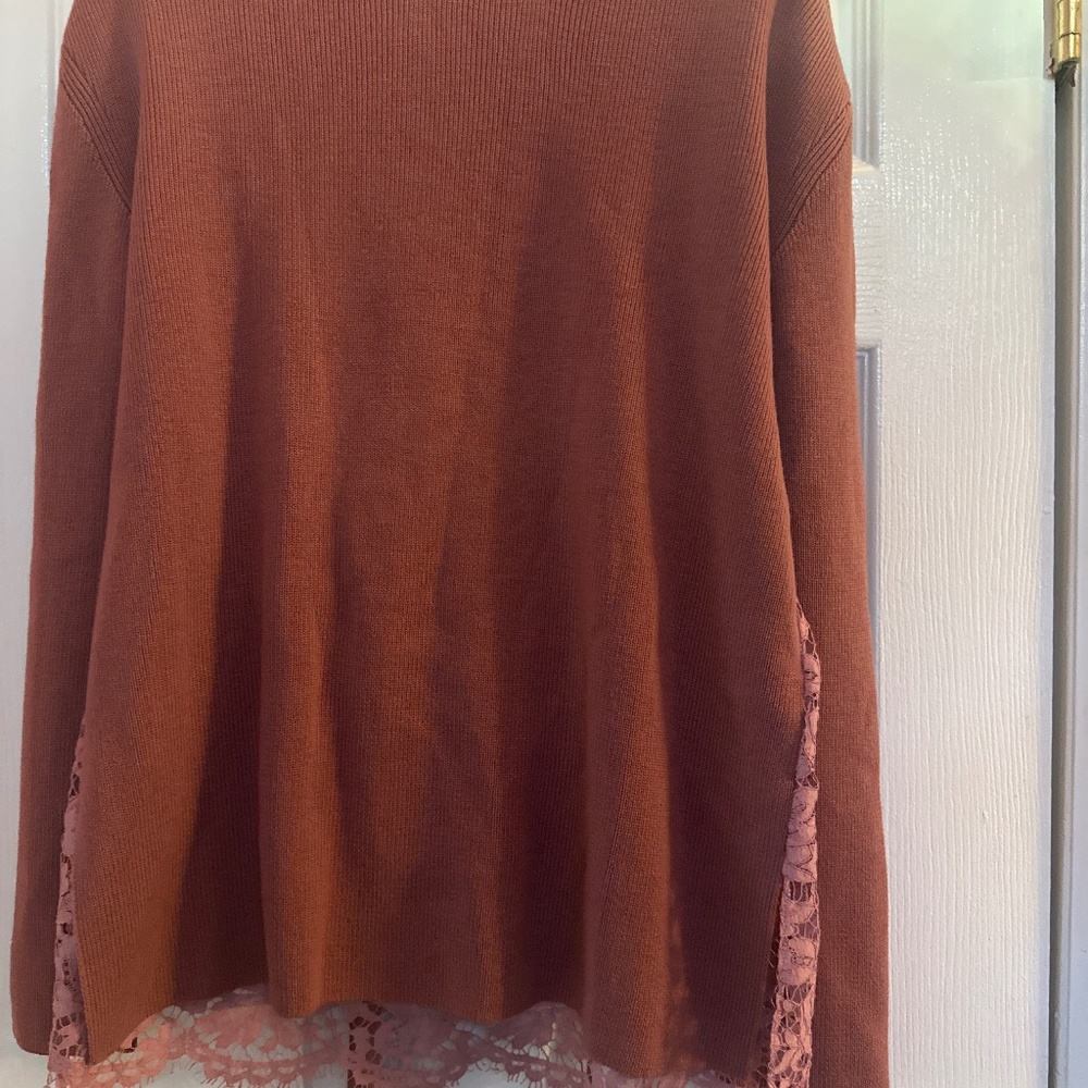 Wool and lace Valentino Sweater